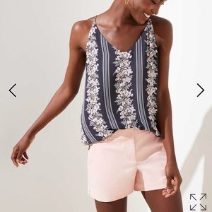 Loft solid Strappy cami! Maroon color - never worn